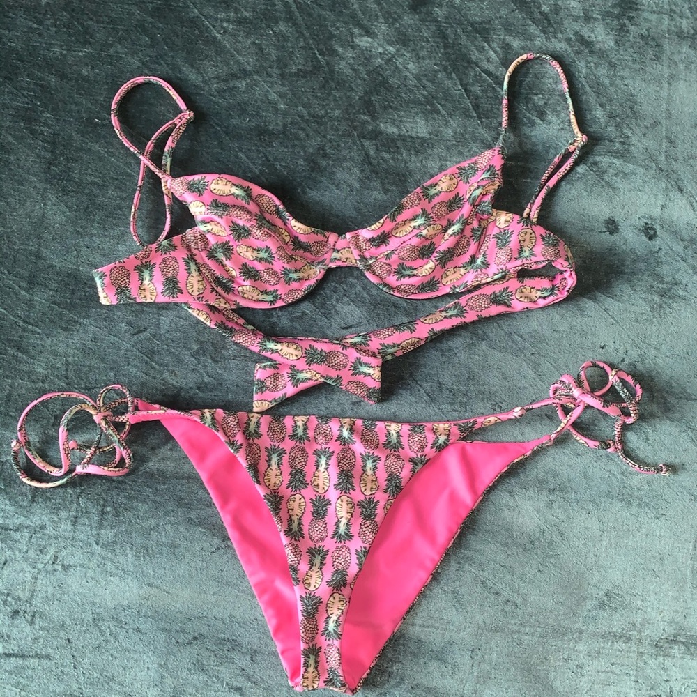 Skatie Bikini Top - Zuma Print
